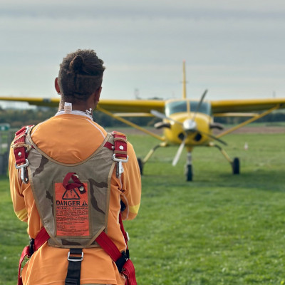 saut en tandem parachute